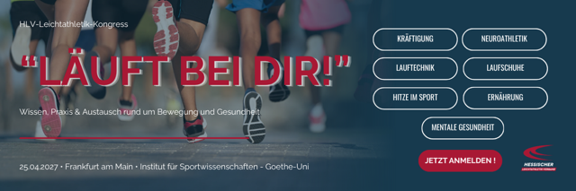 HLV Leichtathletik Kongress Banner
